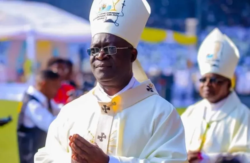 2023 : Mgr Fulgence Muteba, archevêque de Lubumbashi, s’inquiète des élections  » à haut risque ».