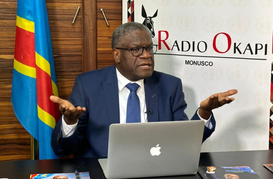 Insécurité à l’Est de la RDC: Denis Mukwege appelle les Nations unies (ONU) à suspendre le…