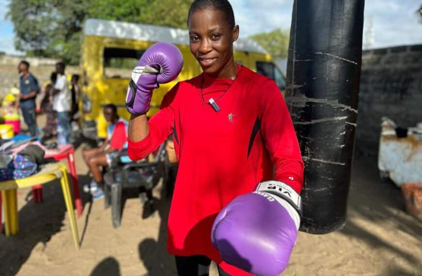 JO 2024-Boxe : Marcelat Sakobi, Première Représentante de la RDC en Compétition.