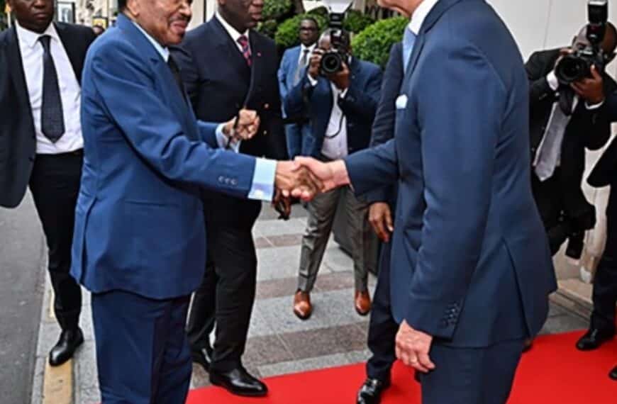 Paul Biya aux JO de Paris : coulisses d’une arrivée ultra-sécurisée.