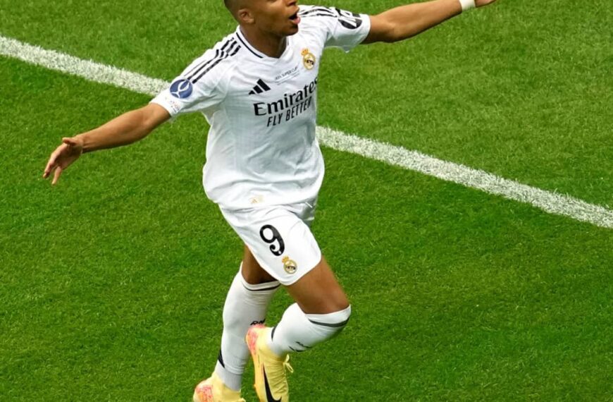 Kylian Mbappé offre la victoire au Real Madrid en Super Coupe de l’UEFA 2024…