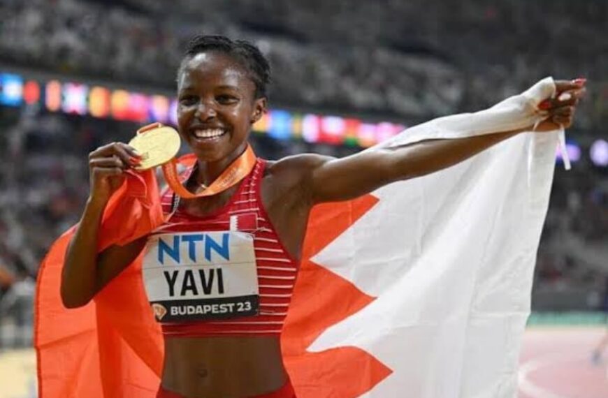 Winfred Yavi : De l’exclusion à la gloire olympique sous les couleurs de Bahreïn.