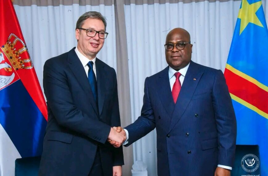 RDC et Serbie : Rencontre stratégique entre Félix Tshisekedi et Aleksandar Vučić à New York.