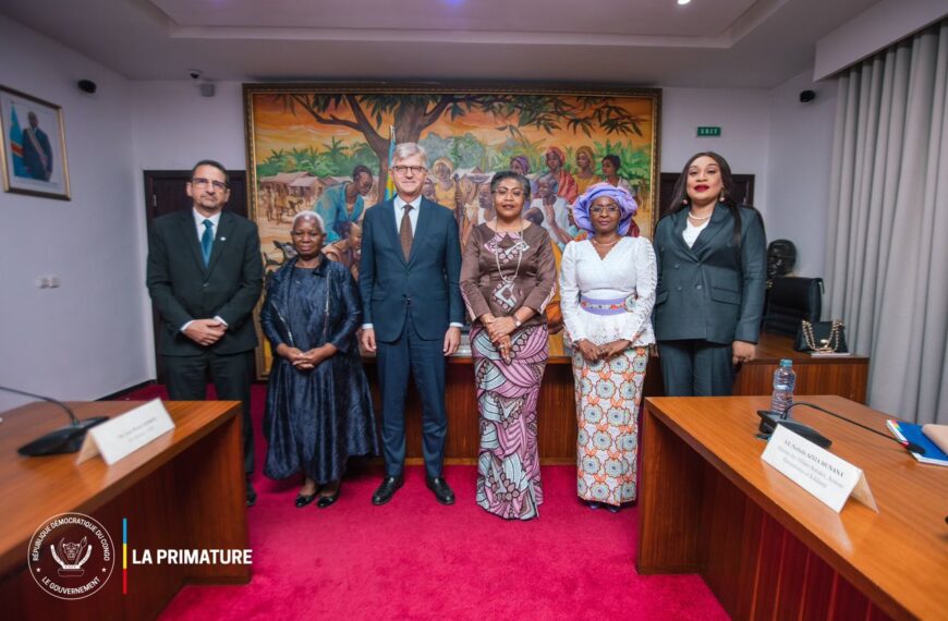 Rencontre entre Jean-Pierre Lacroix et la Première ministre Judith Suminwa : Vers un renforcement de la coopération RDC-ONU.