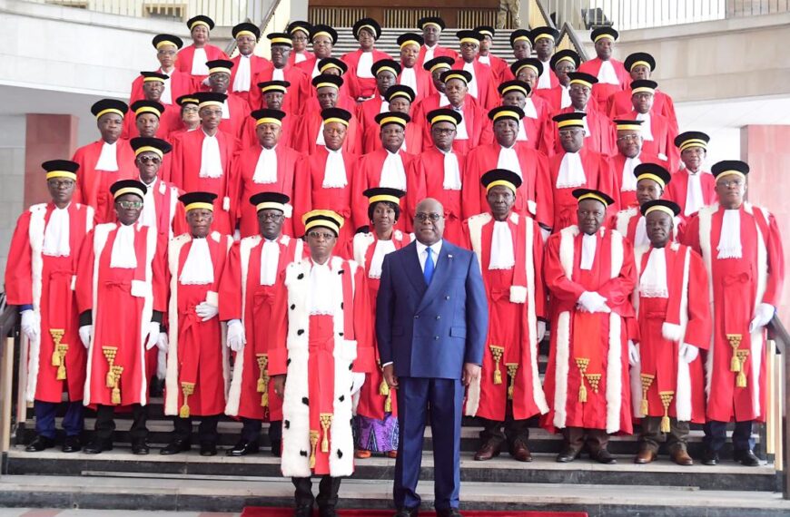 Rentrée judiciaire 2024-2025 de la Cour de Cassation en présence du Chef de l’État FélixTshisekedi: Élie-Léon Ndomba Kabeya et Firmin Mvonde, ont tenu parole.