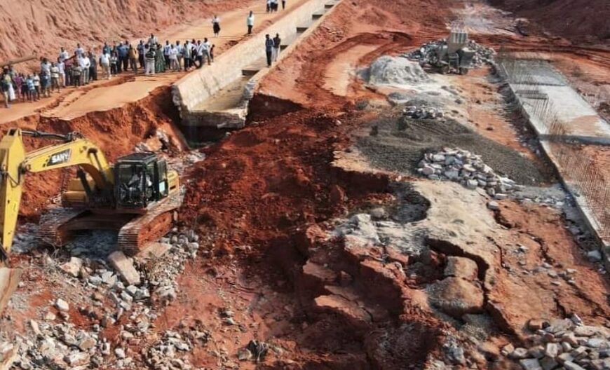 Pluie torrentielle à Mbuji-Mayi : dégâts limités sur le site érosif Mgr Nkongolo malgré.