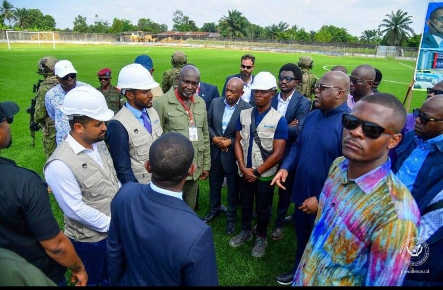 Modernisation des infrastructures à Kisangani : Le Président Tshisekedi inspecte les grands chantiers.