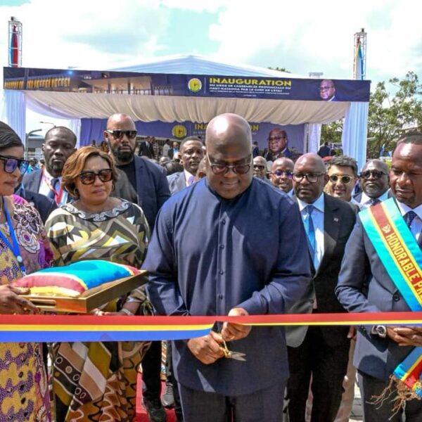 Le Président Félix Tshisekedi inaugure un joyau architecturale à Lubumbashi…