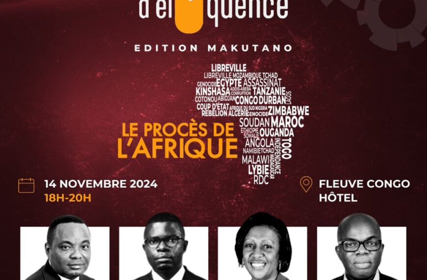 Le Procès de l’Afrique au cœur d’une soirée d’éloquence à Kinshasa.